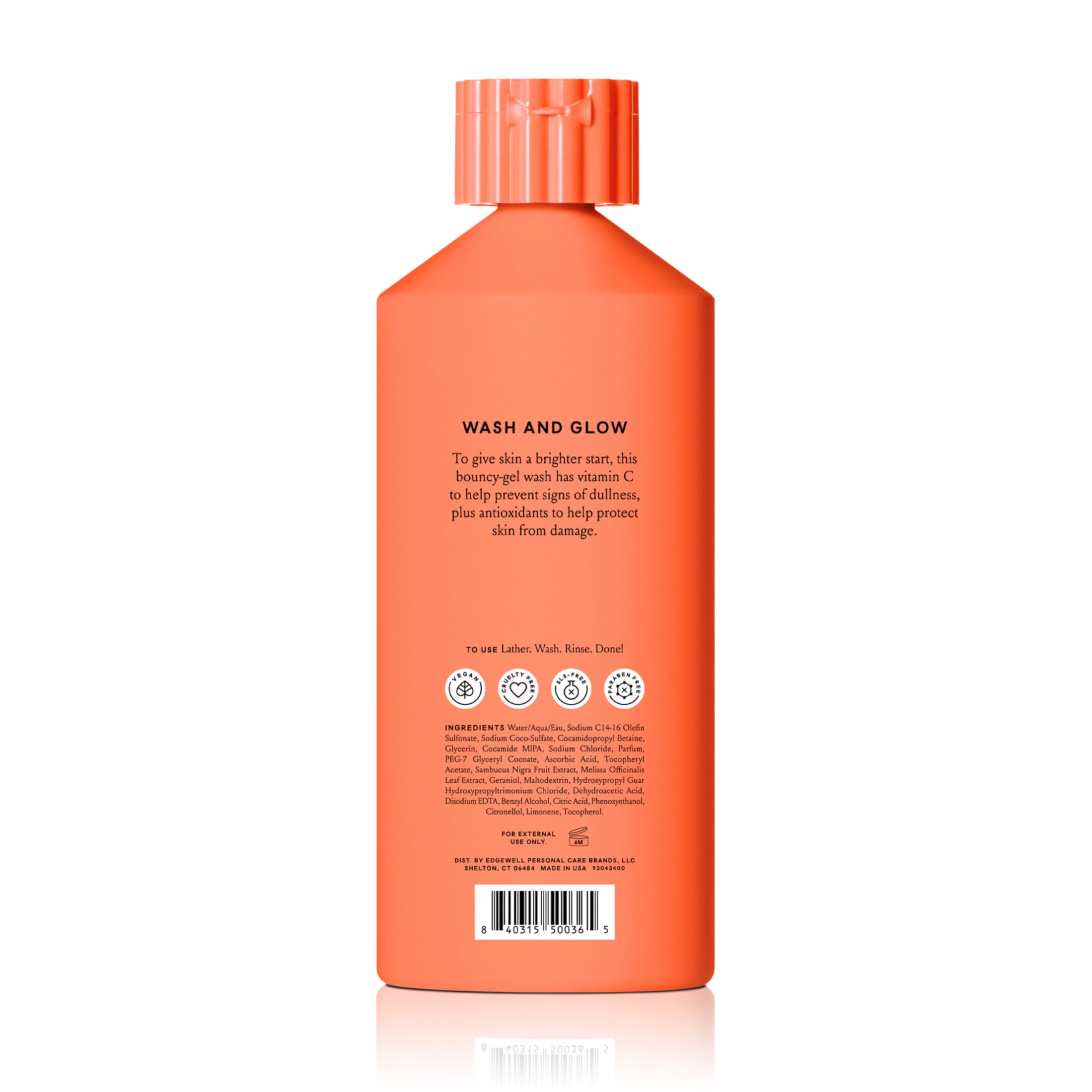 Billie Glow empaque vegano y libre de crueldad animal.