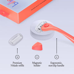 Billie razor refills for easy replacement and close shave