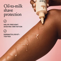 Billie Shave Glaze oil-to-milk transition forming creamy lather