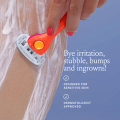 Billie Sunburst magnetic holder mounted on shower wall