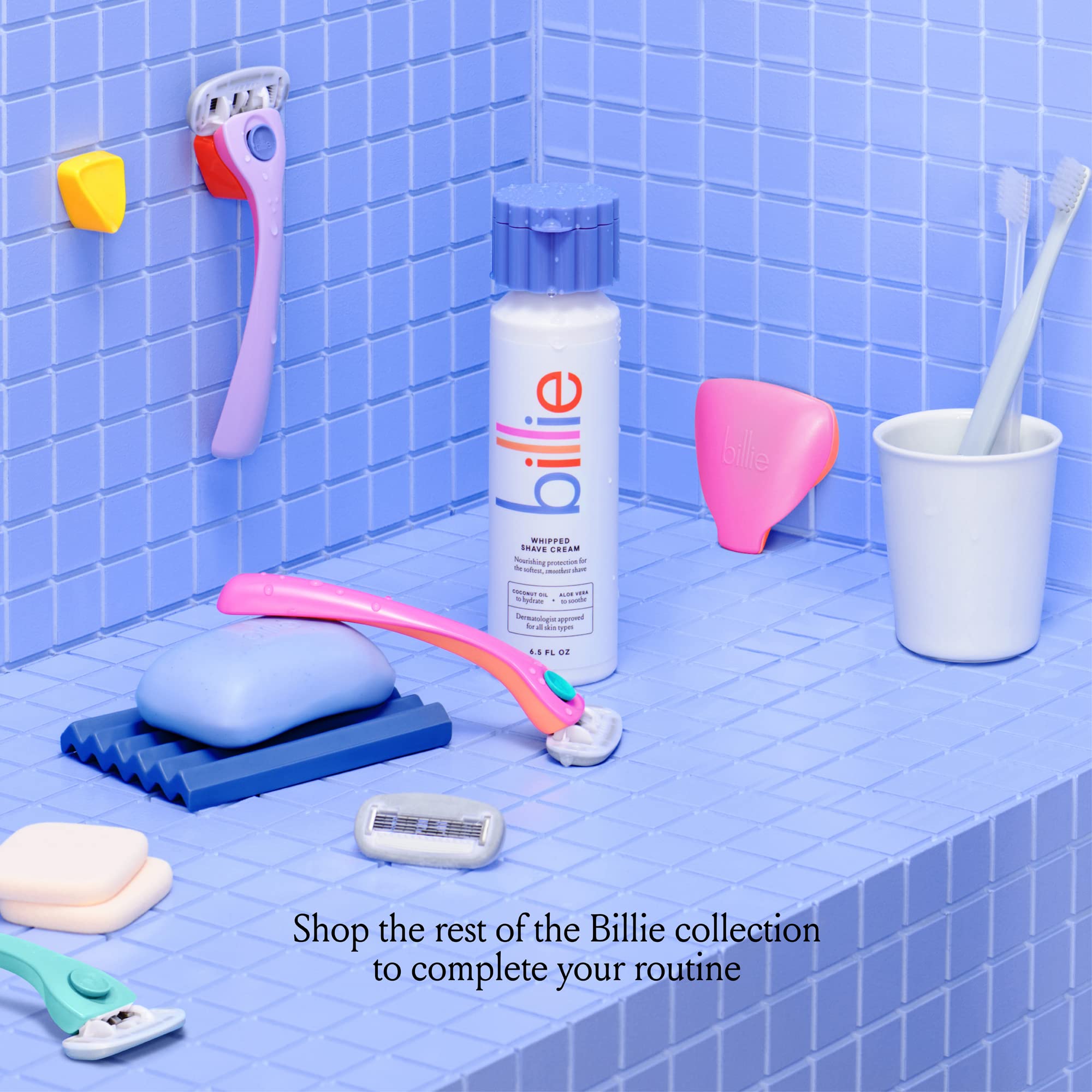Billie Ultimate Skin Solution, piel sensible apto para uso diario aprobado por dermatólogos