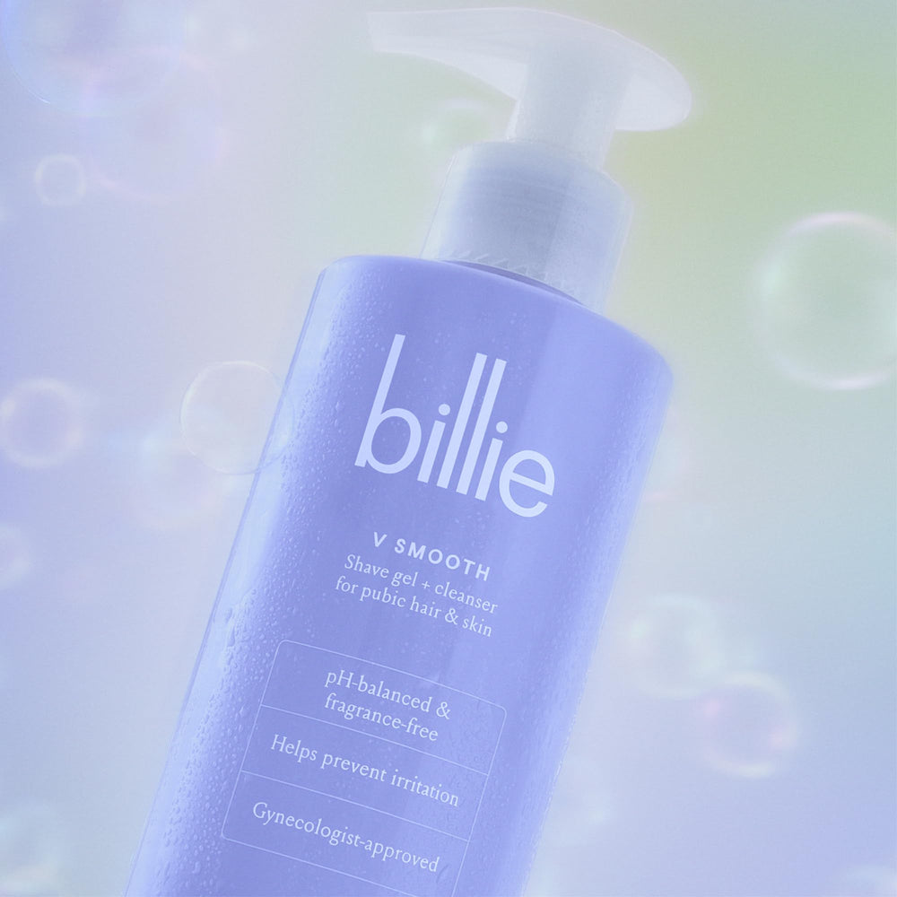 Billie V Smooth fragrance-free formula ideal for fragrance-sensitive users.