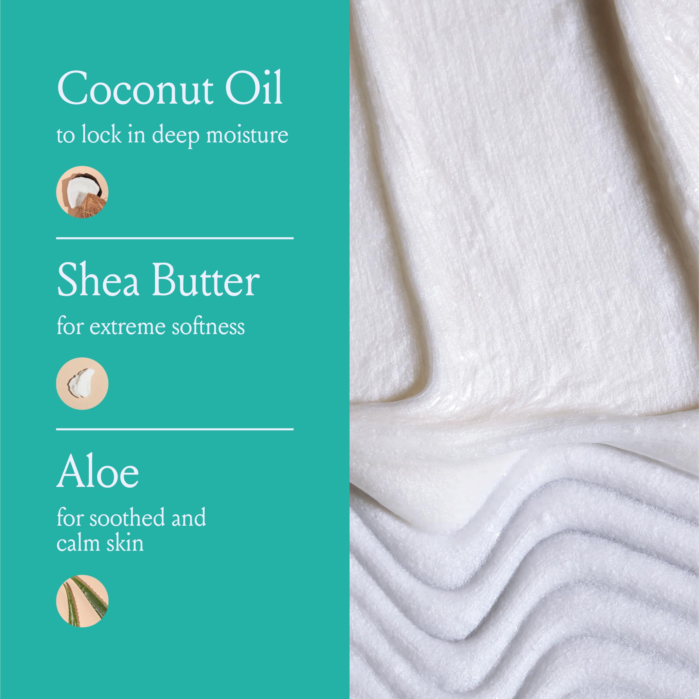 Billie Whipped Shave Cream with coconut oil nourishing skin