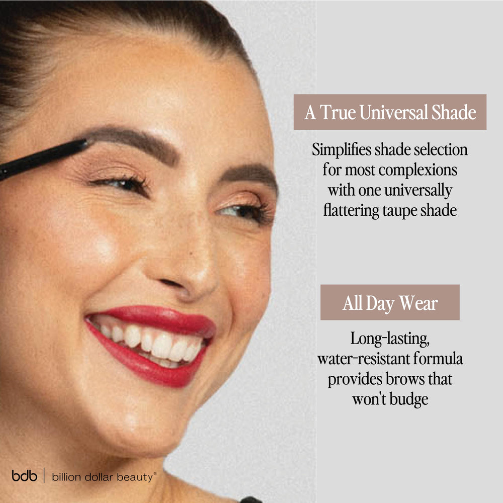 Diseño automático del lápiz universal para cejas Billion Dollar Brows
