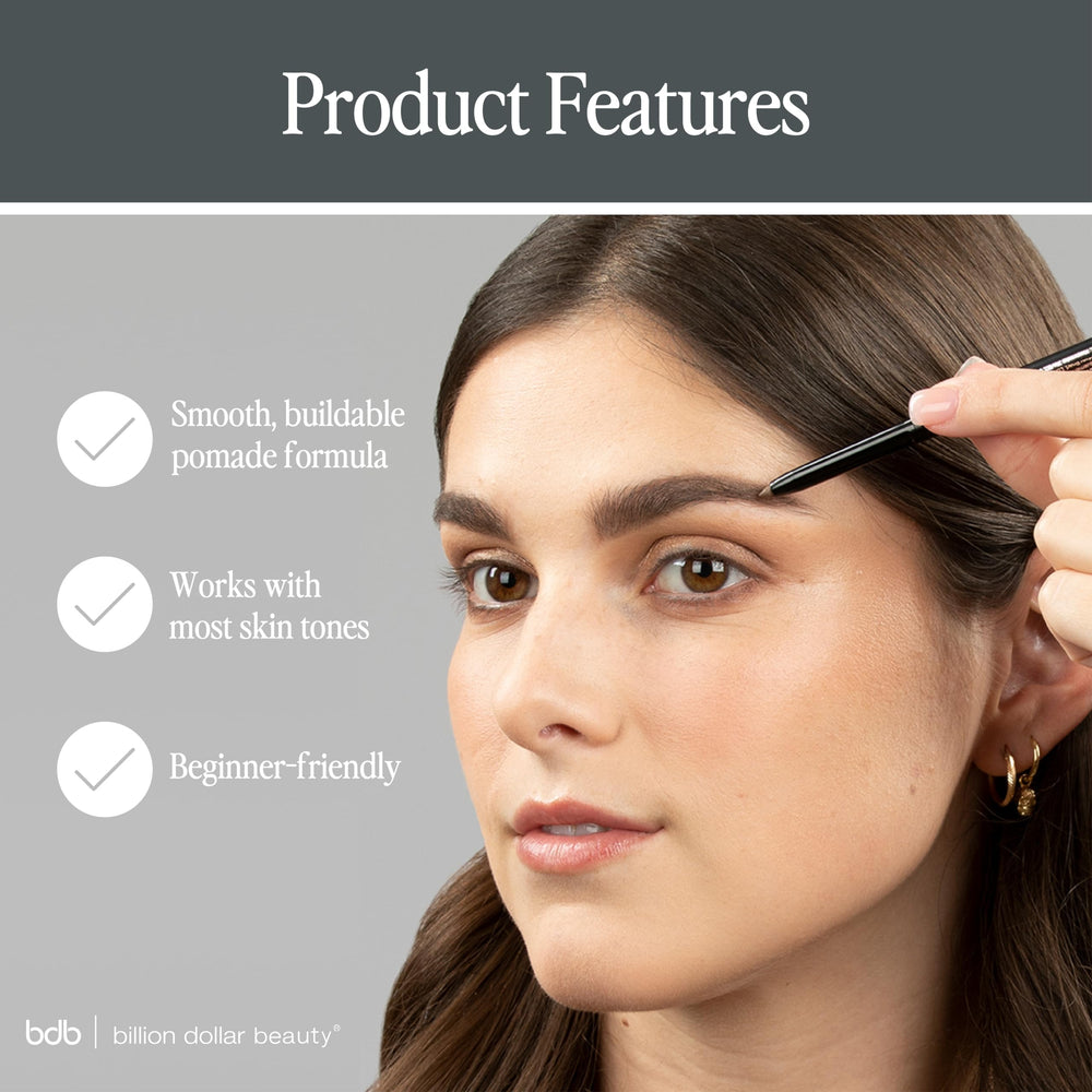 Lápiz Billion Dollar Brows resistente al agua para cejas duraderas