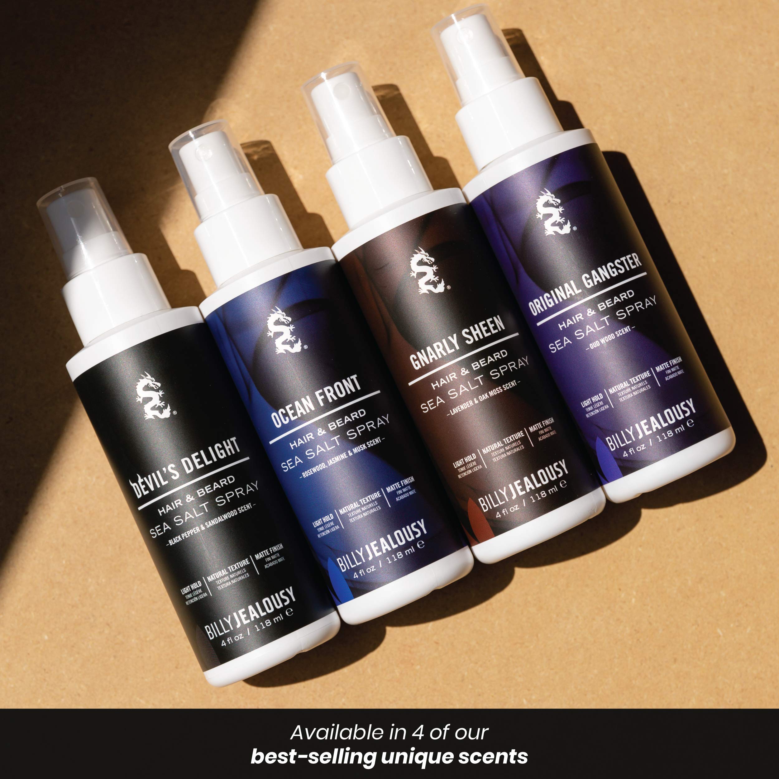 Billy Jealousy Devil's Delight: ideal para barba, da cuerpo y reduce brillo.
