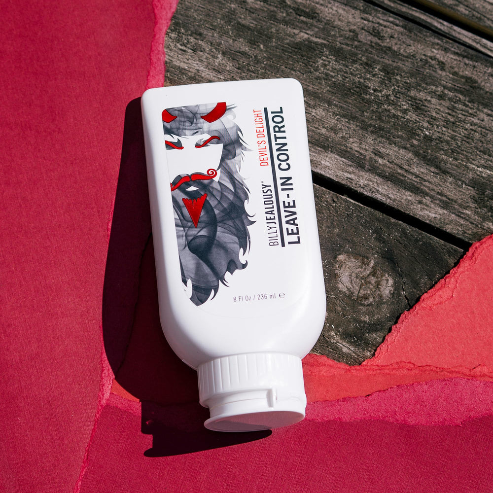 Billy Jealousy Devils Delight softens beard hair for smoother, more comfortable feel