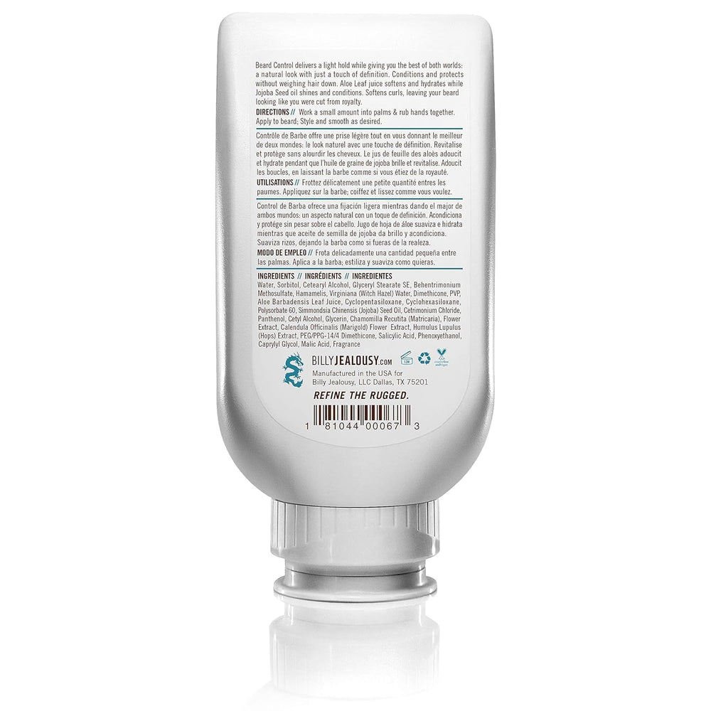 Billy Jealousy Original Beard Control on dry beard ready to distribute