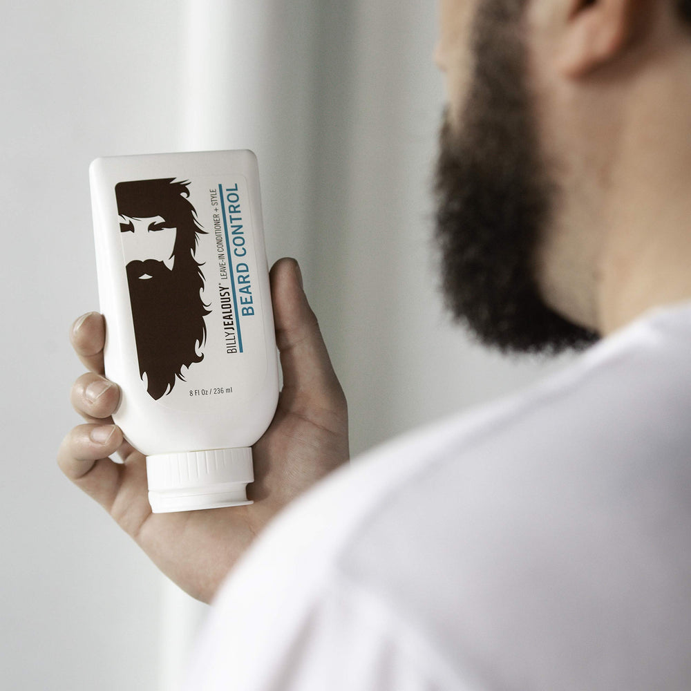 Billy Jealousy Original Beard Control nickel-sized amount prepared for styling