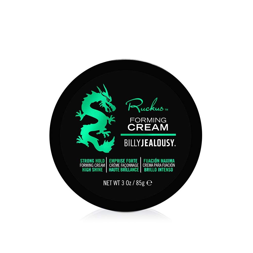 Billy Jealousy Ruckus crema formadora en la mano para peinado flexible