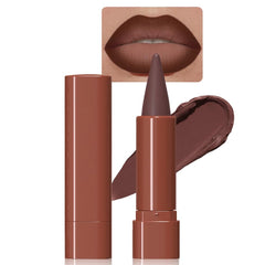 BINGBRUSH 2-in-1 gradient lip liner and lipstick cone tip for precise contour that lasts