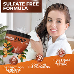BINGO HAIR CARE combate daño y resequedad con argán nutritivo