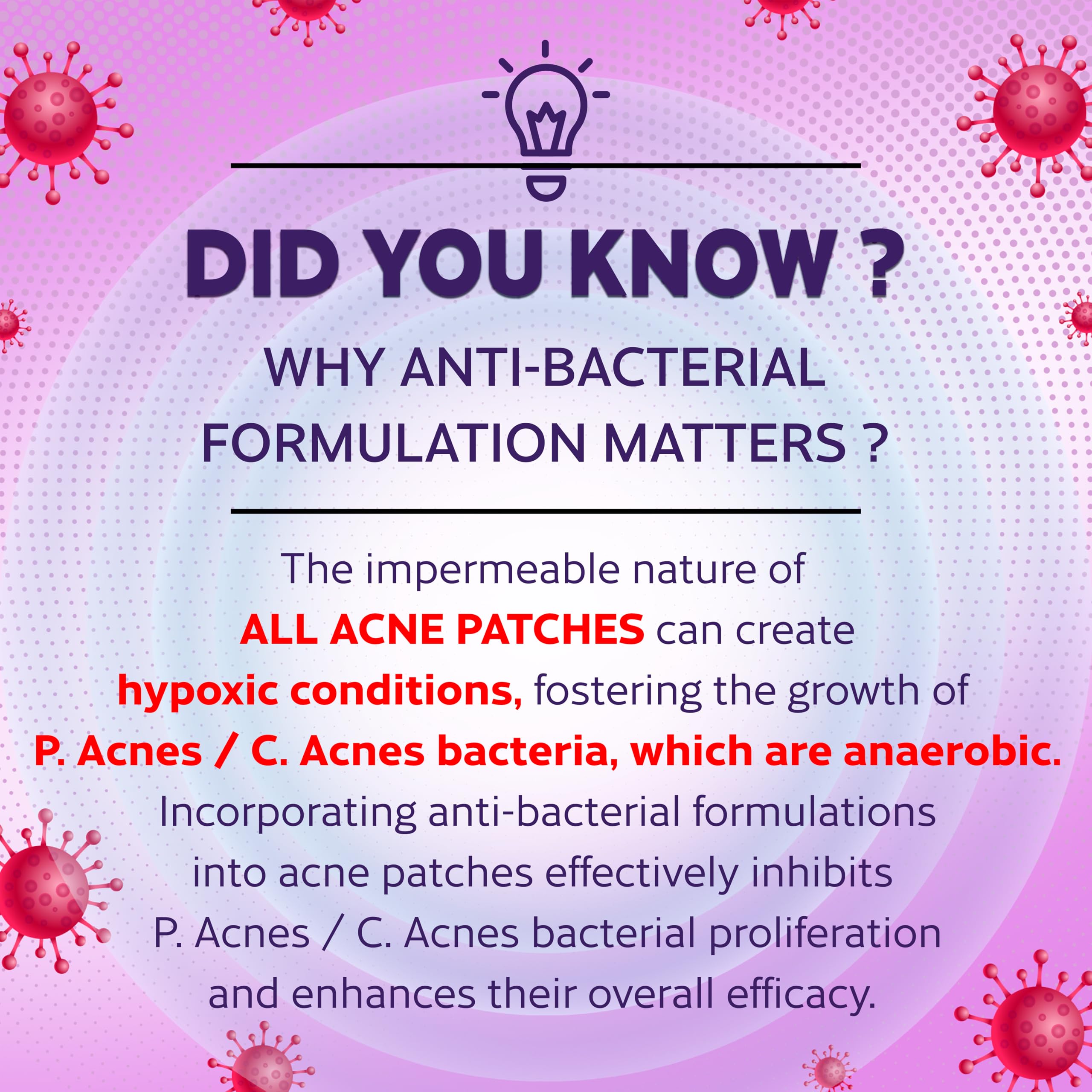 BIO'LEARY retinaldehyde-infused patch supports targeted acne care.