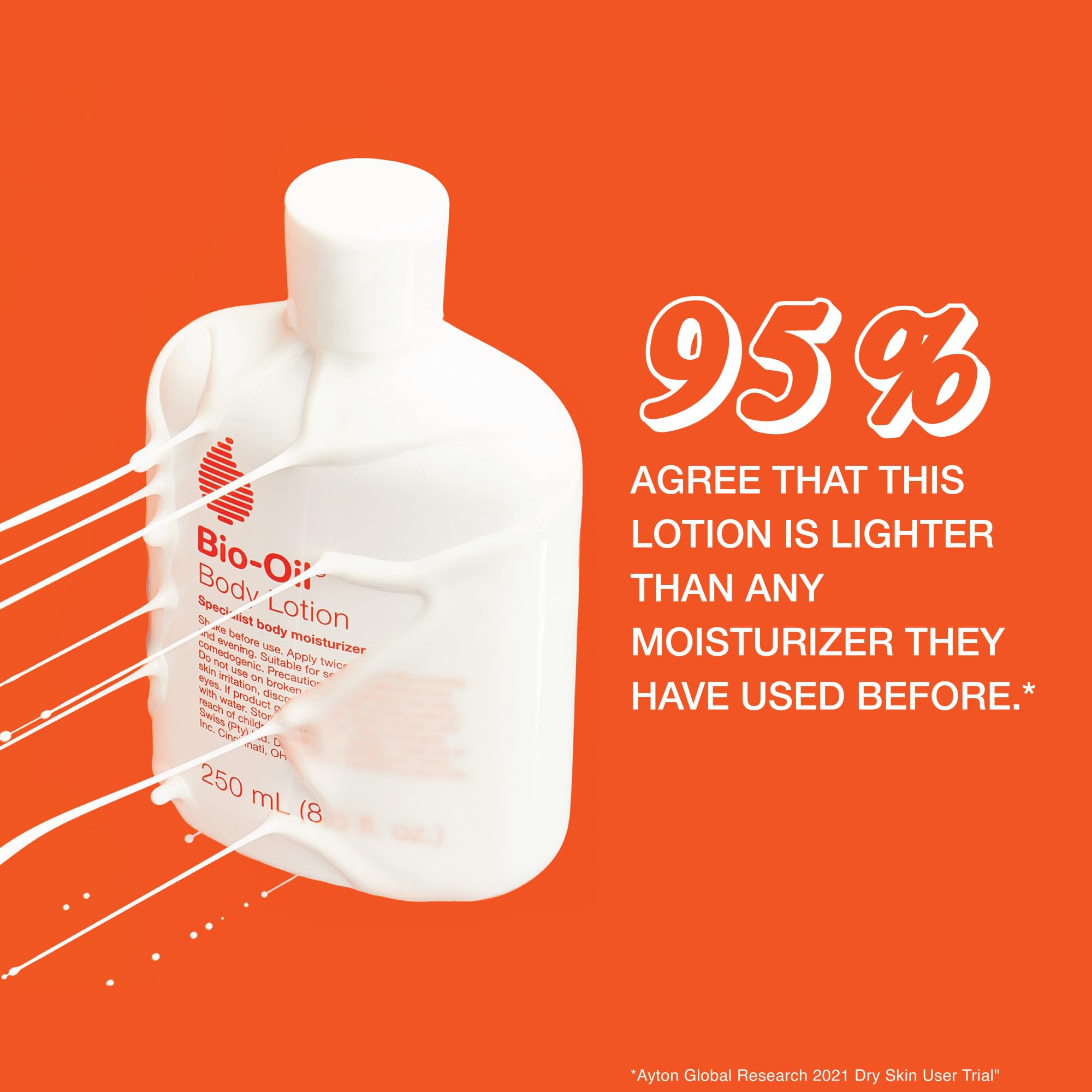 Bio-Oil Body Lotion 5.7oz bottle, lightweight hydration for daily care.