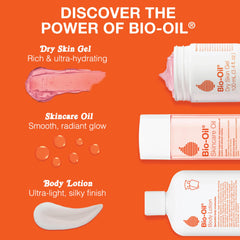 Bio-Oil Dry Skin Gel 1.7oz tube, fast-absorbing hydration for very dry skin.
