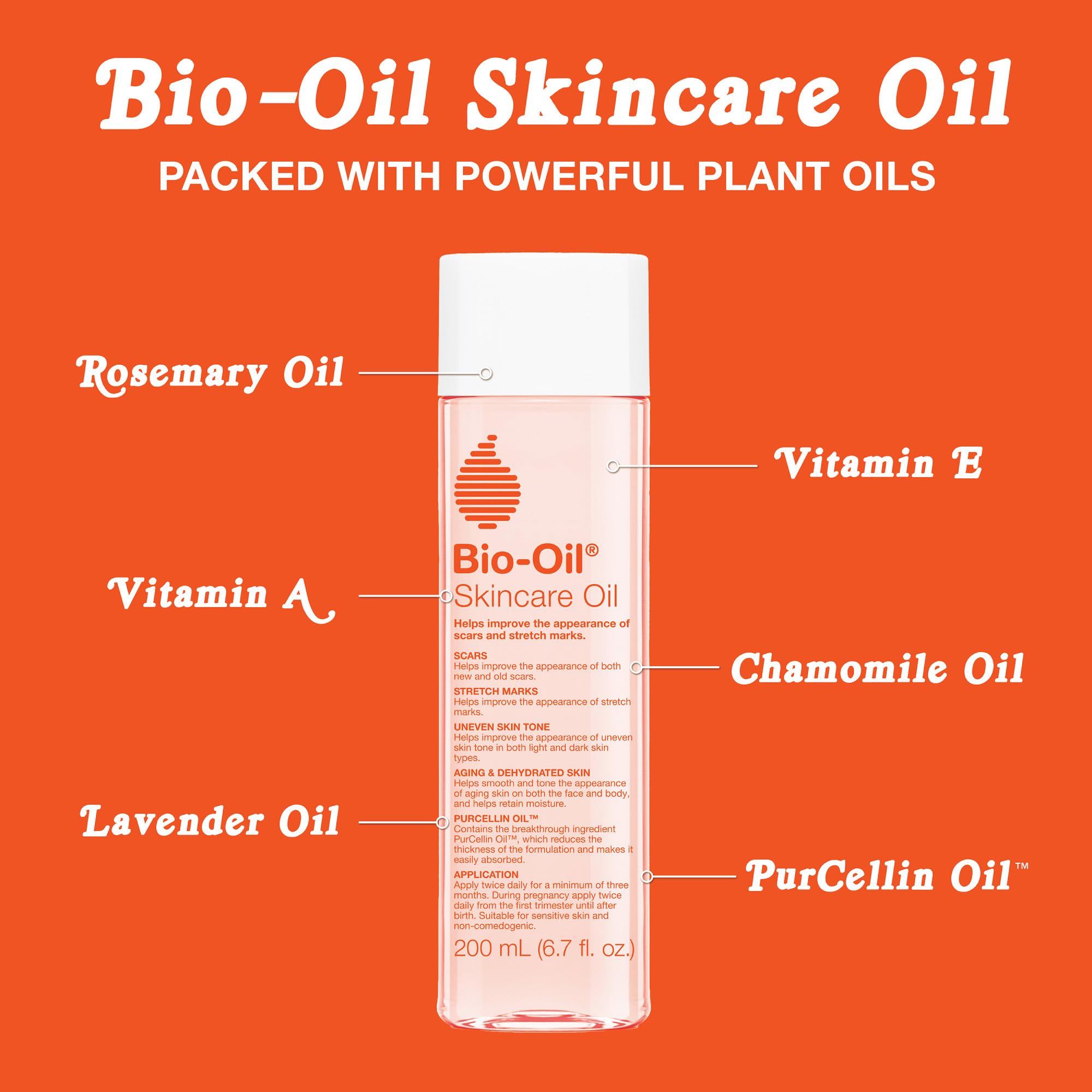 Bio-Oil reducing dry skin with a soft, hydrated finish