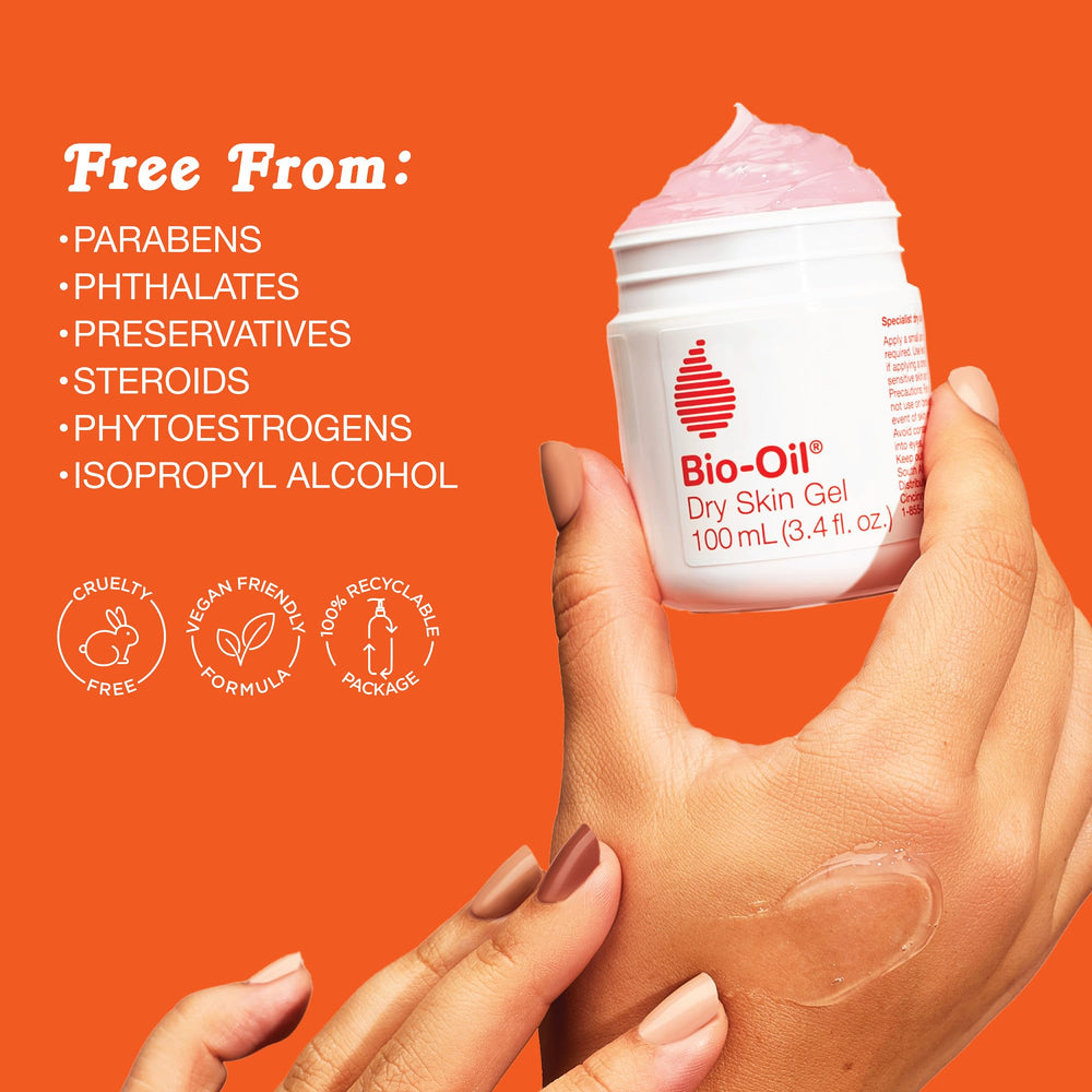 Bio-Oil Gel absorción fácil: humecta sin sensación grasa.