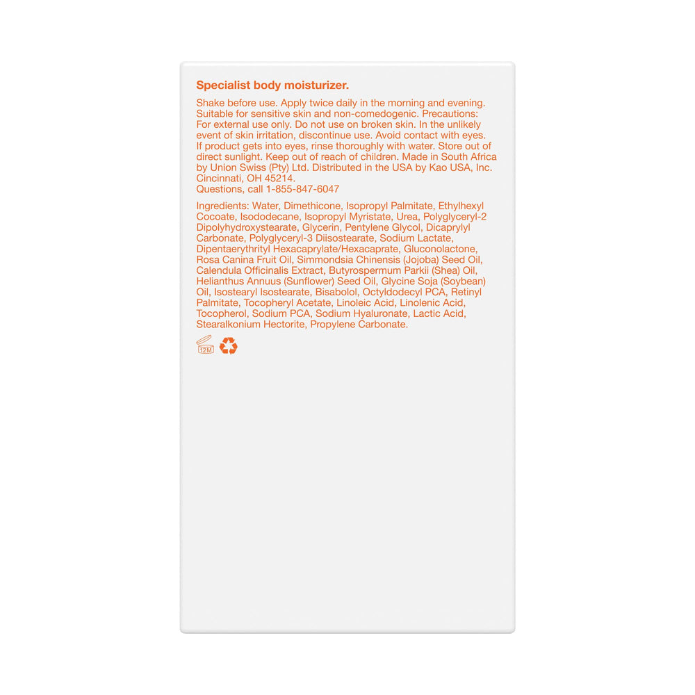 Bio-Oil Loción Cuerpo: ingredientes clave como karité, rosa mosqueta y jojoba.