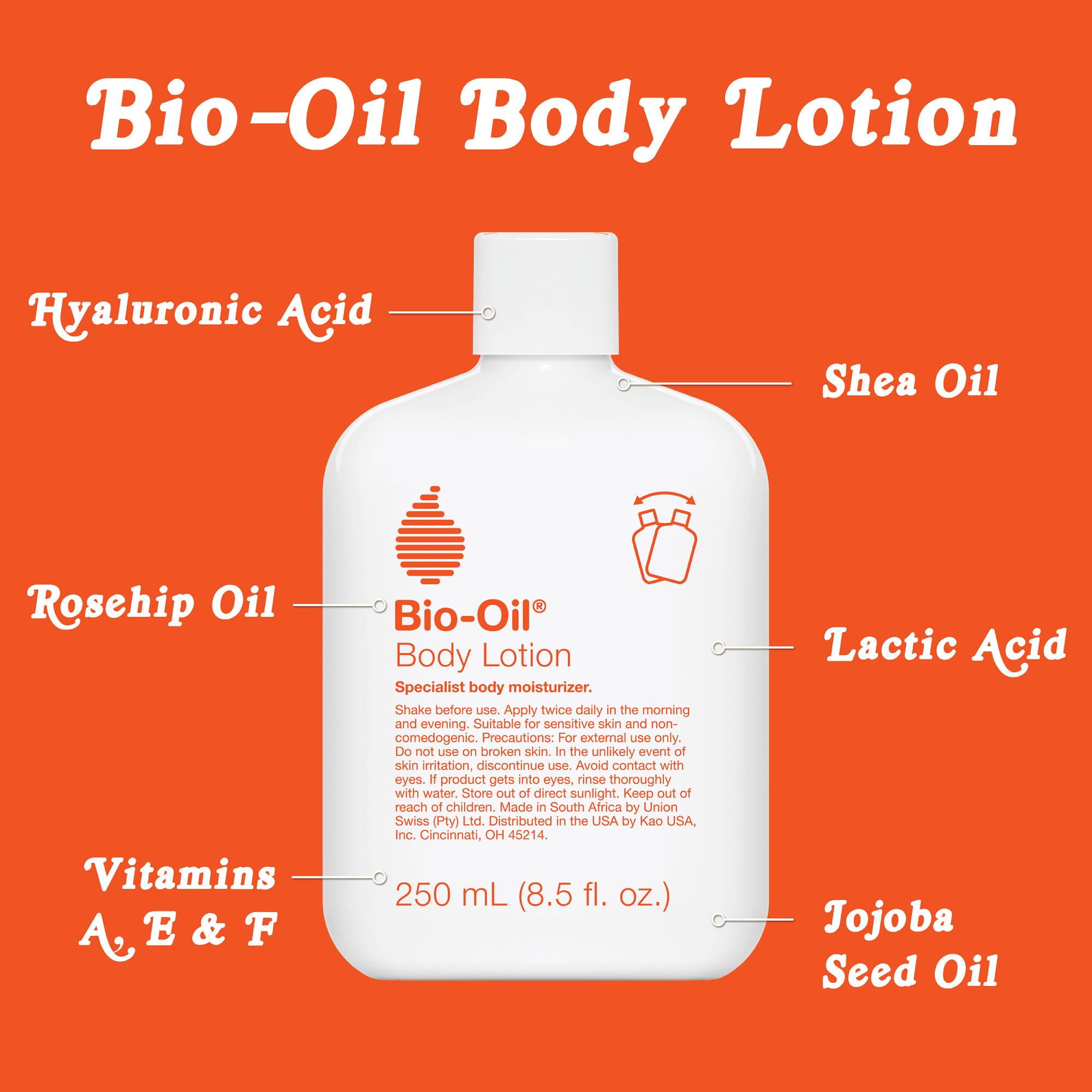 Bio-Oil Loción Cuerpo: uso diario para mantener la humedad natural.