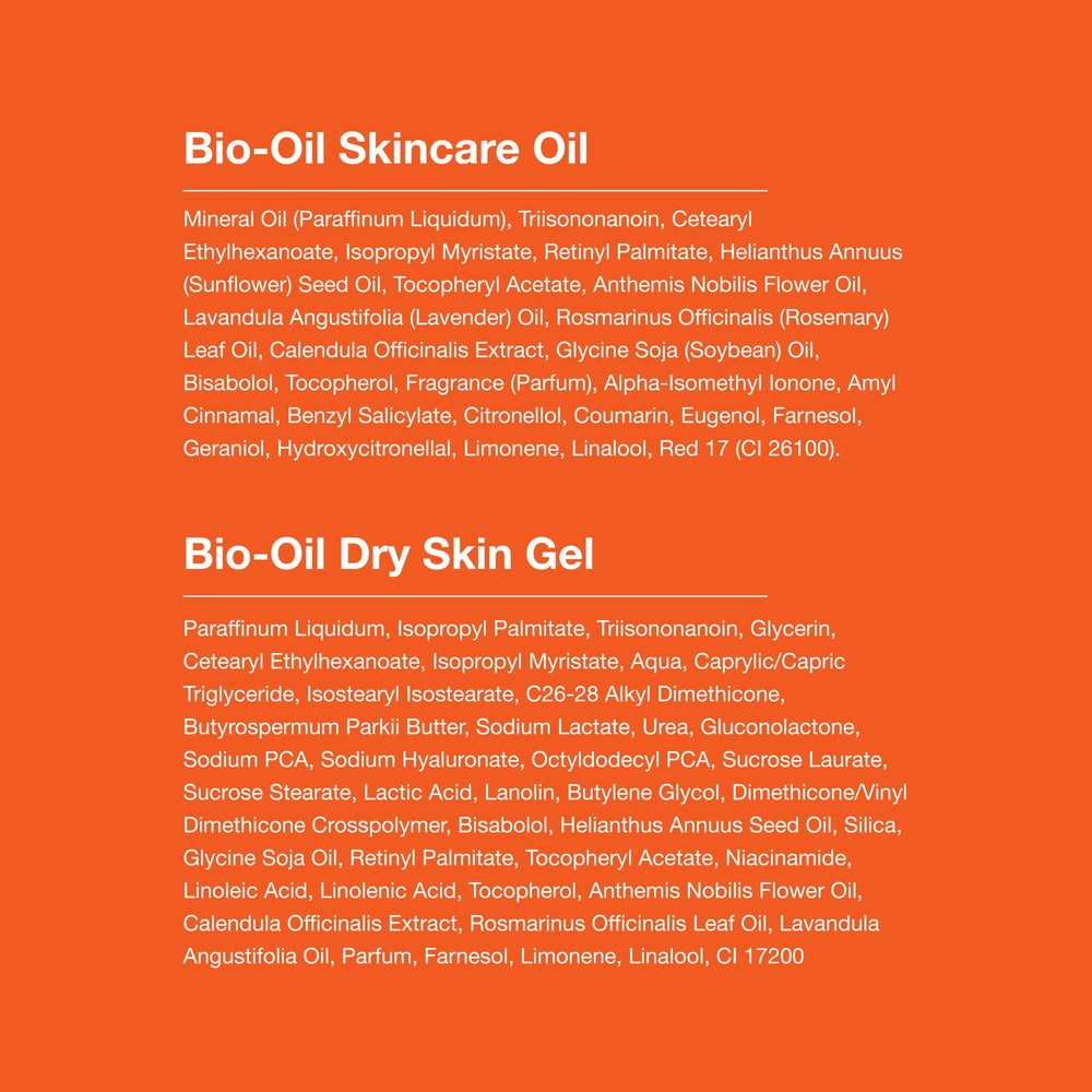 Bio-Oil Travel Bundle travel-size packaging ideal for trips.