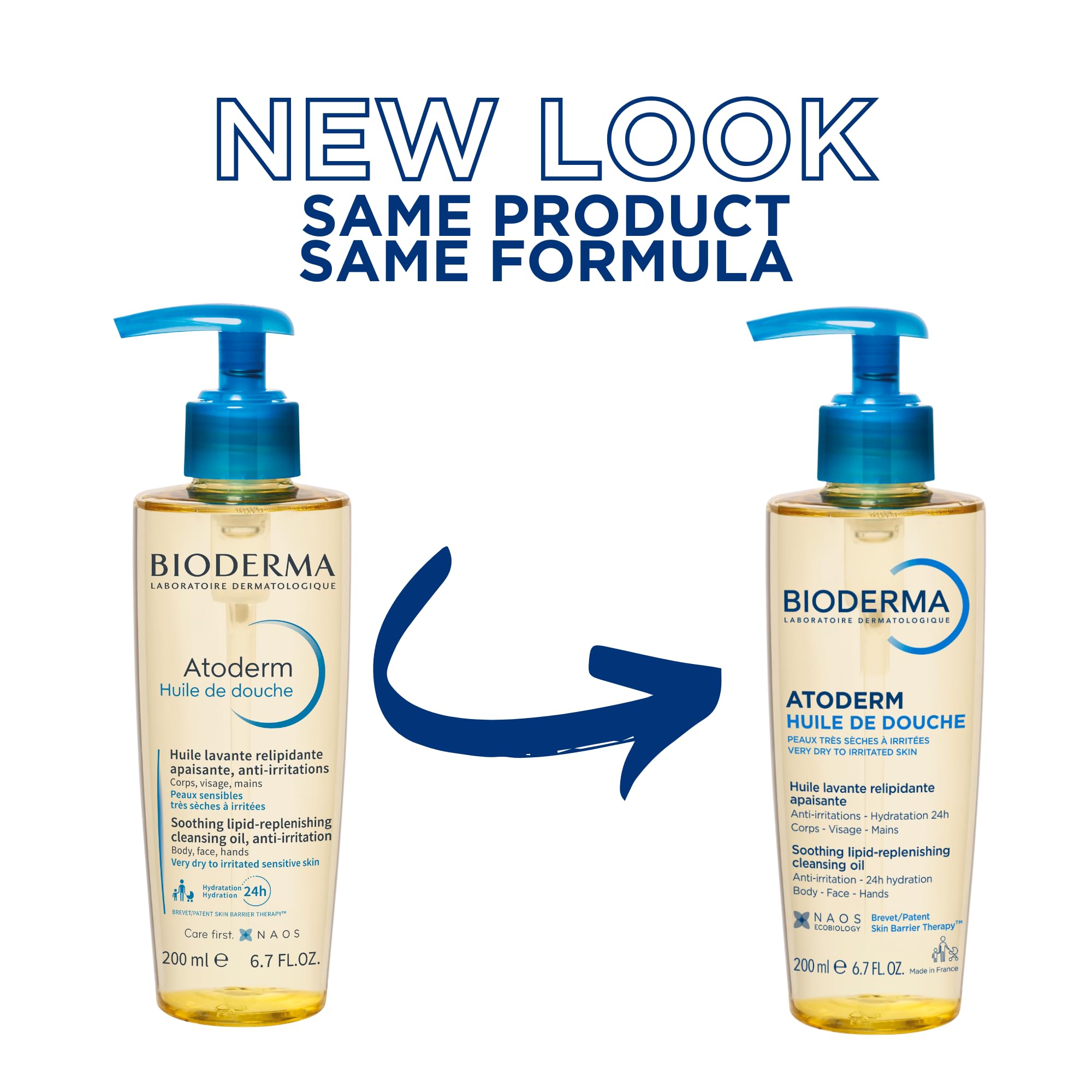 Bioderma Atoderm complejo DAF patentado que refuerza la tolerancia de la piel.