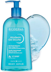 Bioderma Atoderm Dosis Pompa: dosificación precisa para un lavado respetuoso.