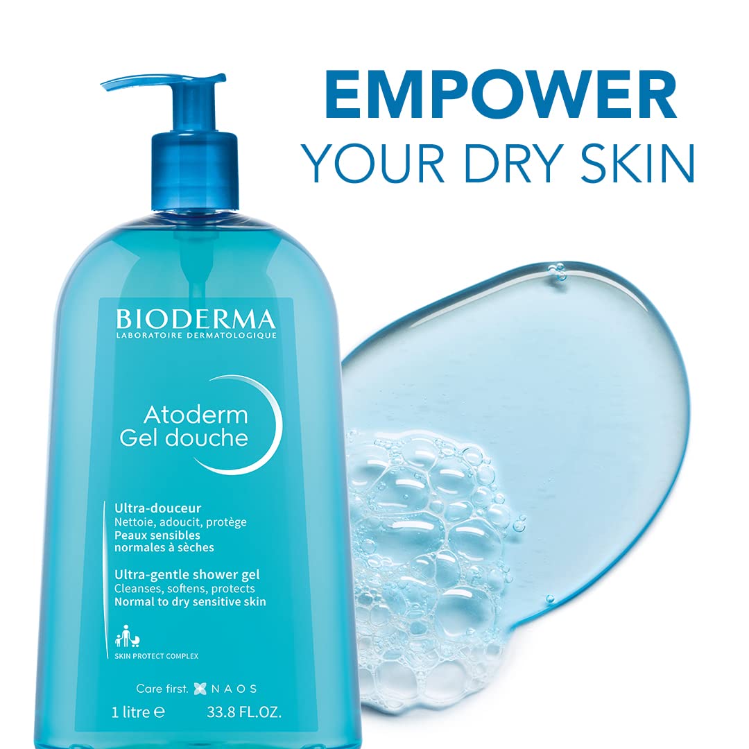 Bioderma Atoderm Envase Diseño Claro: envase práctico para uso diario en familia.