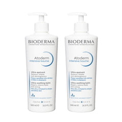 Bioderma Atoderm Intensive Balm duo pack packaging for all-day skin nourishment