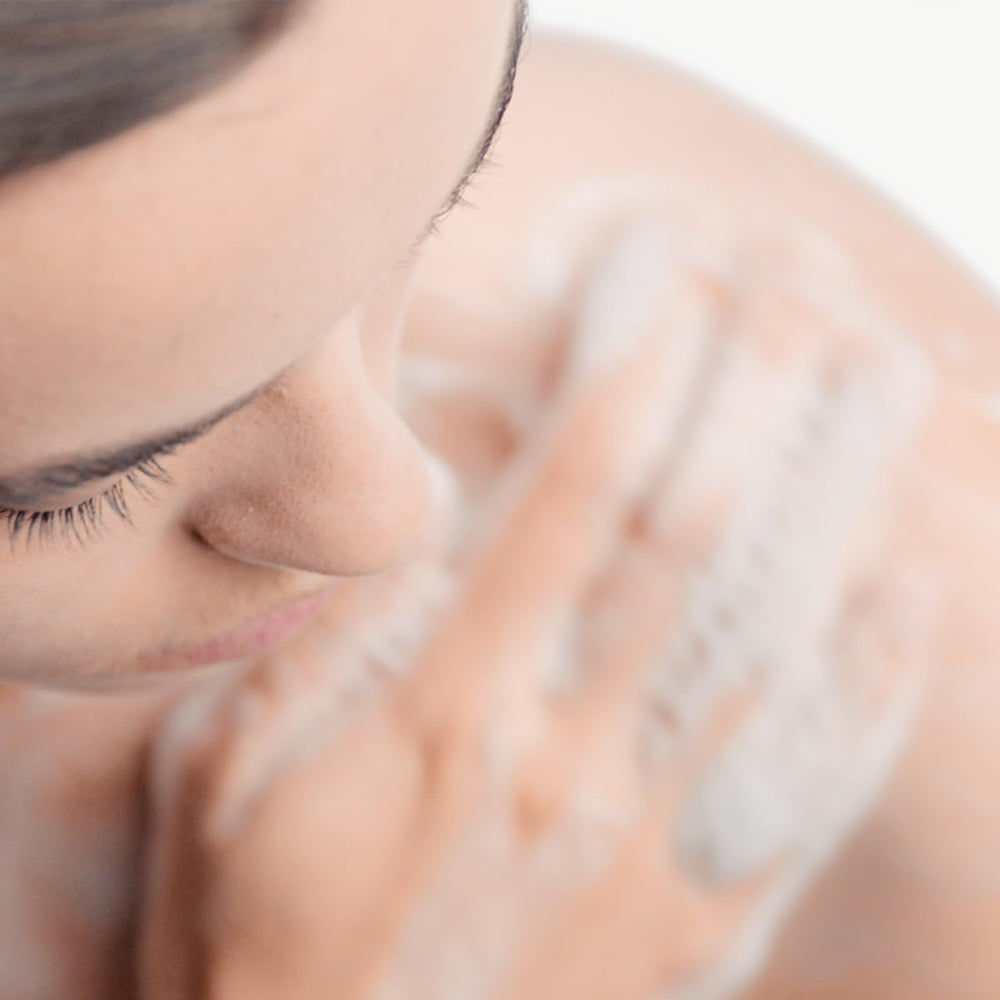 Face-and-body-use label indicates dual application for convenience with Bioderma Atoderm Intensive Foaming Gel.