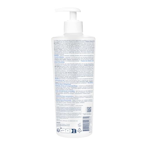 Swatch demonstrating quick absorption on dry skin
