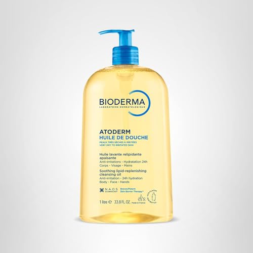 Bioderma Atoderm Shower Oil family-use concept suitable for all ages and sensitive skin.