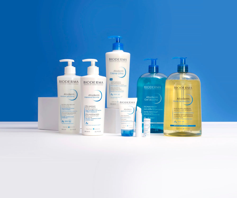 Bioderma Atoderm Shower Oil emphasizes a protective barrier against dryness.