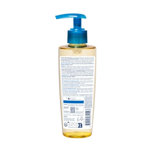 Bioderma Atoderm textura de aceite nutritivo en la palma para piel seca.