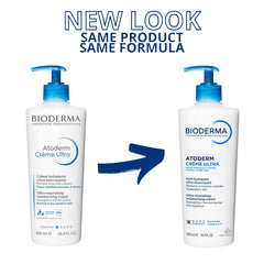 Bioderma Atoderm Ultra Cream barrier-supporting formula supports daily care.