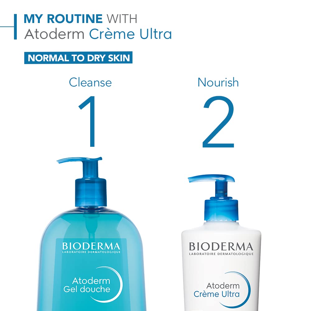 Bioderma Atoderm Ultra Cream Duo application scene on arm.