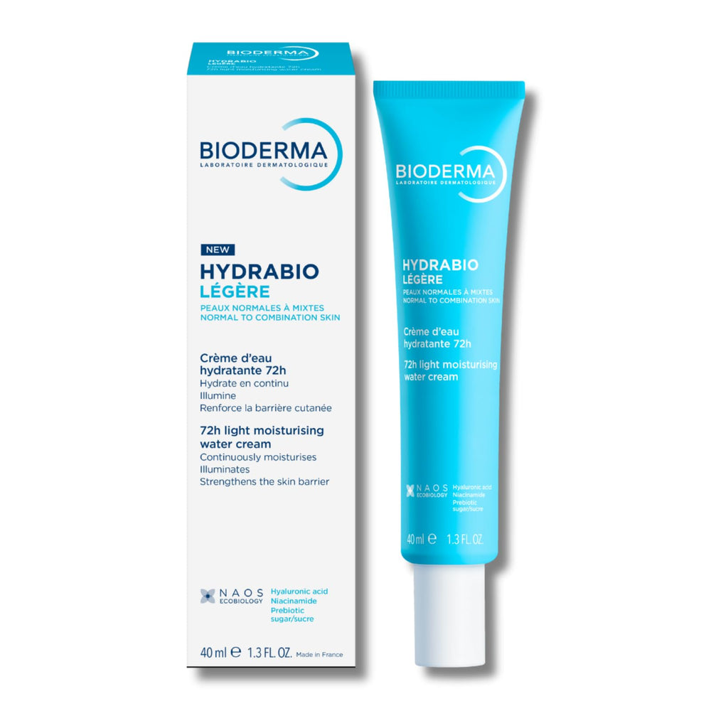 Moisture balance image with a dewy finish using Hydrabio Gel-Cream.