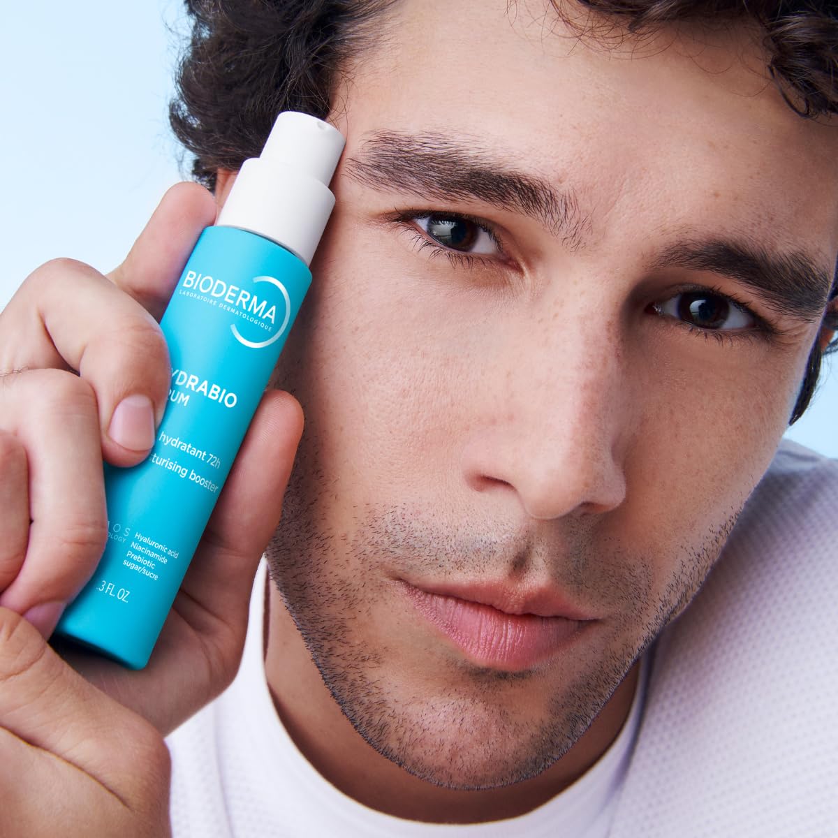 Bioderma Hydrabio Serum radiant skin after application