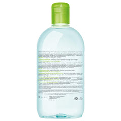 Bioderma Sebium H2O micellar water pour, effective makeup removal without rinsing