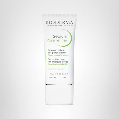 Bioderma Sébium Pore Refiner packaging detail highlights compact design