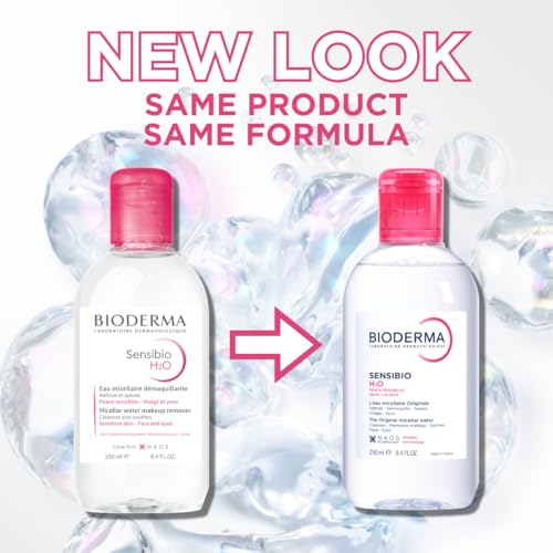 Bioderma Sensibio H2O, aplicación con algodón, desmaquilla con delicadeza.
