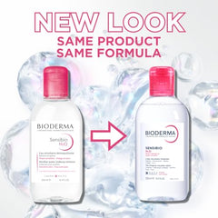 Bioderma Sensibio H2O, aplicación con algodón, desmaquilla con delicadeza.