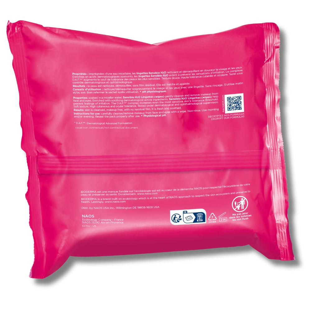 Calma la piel sensible con Bioderma Sensibio H2O, cuidado diario.