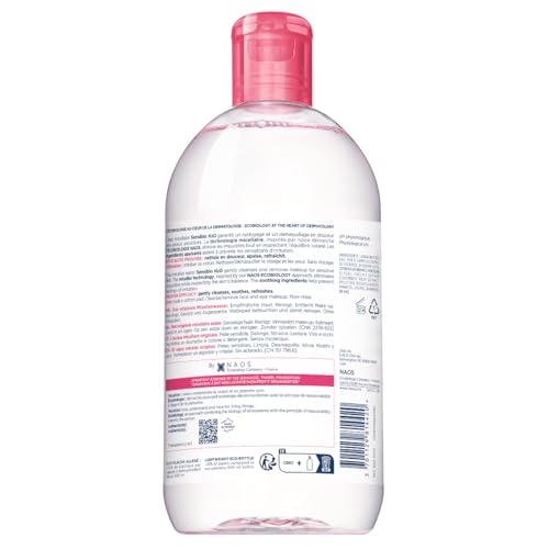 Bioderma Sensibio H2O removes 99% of makeup and impurities.