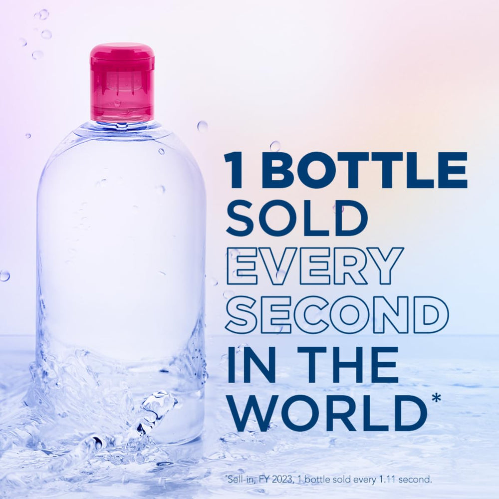 Bioderma Sensibio H2O routine for morning and evening cleansing.