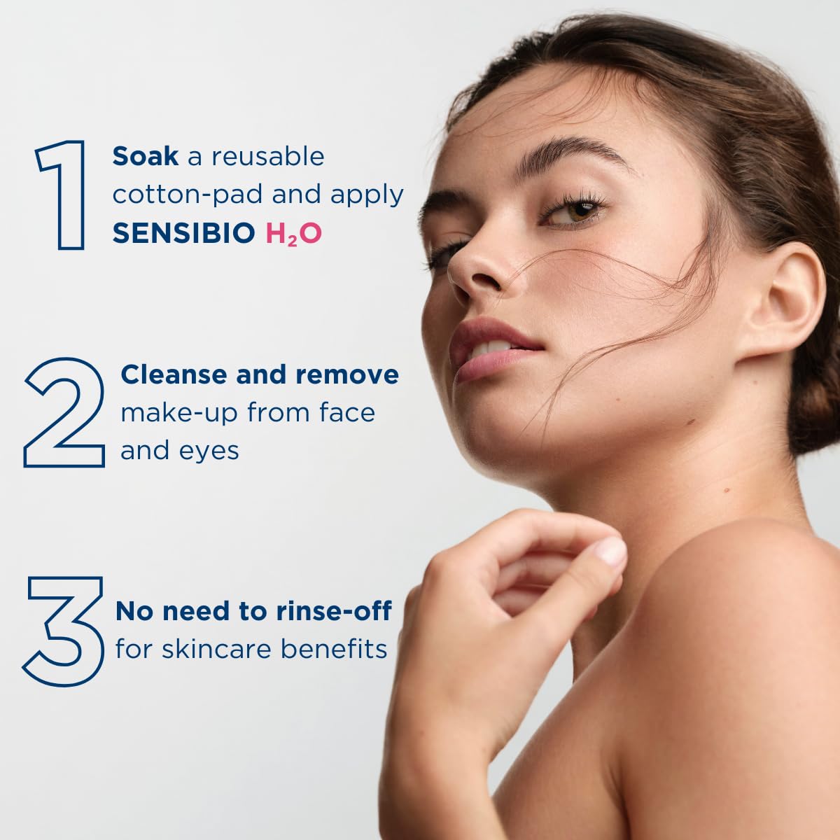 Bioderma Sensibio H2O hero image highlighting sensitive skin care.