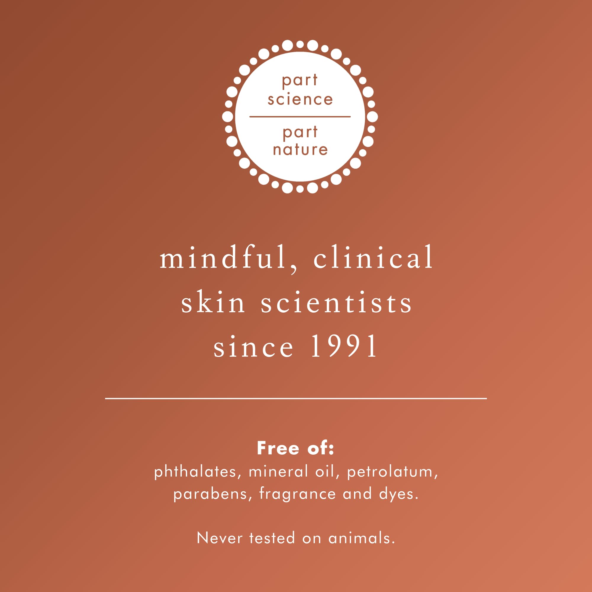 Clean, vegan formula emphasizes gentle hydration suitable for sensitive skin.