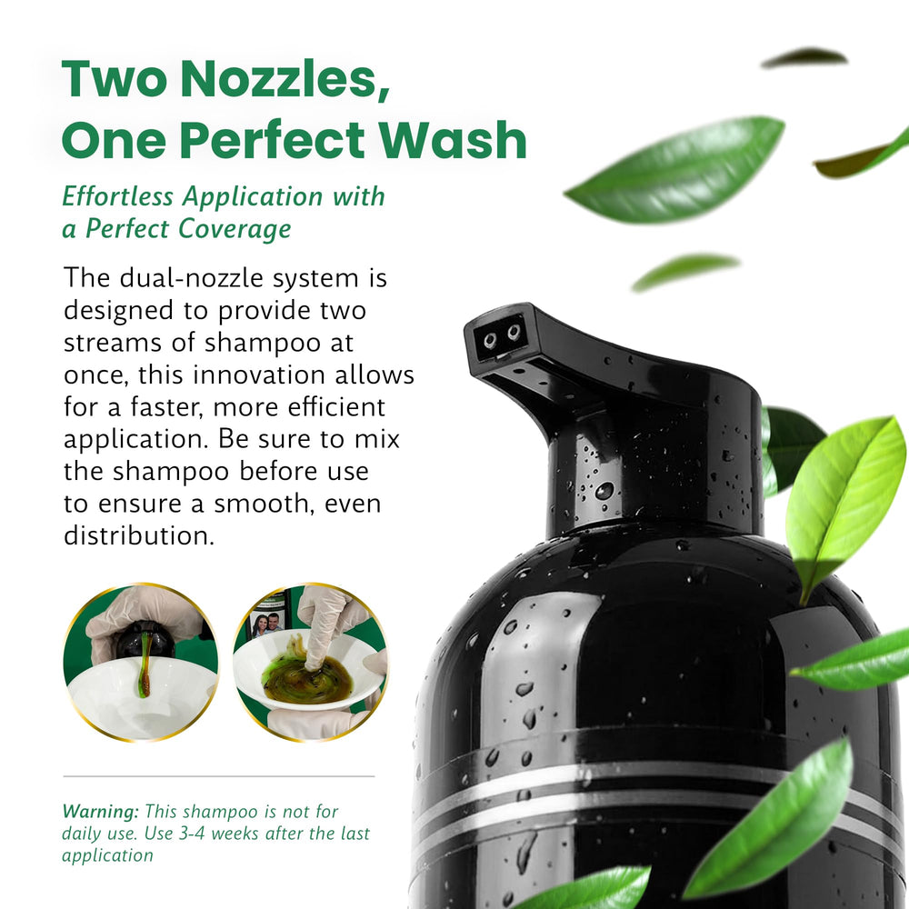BIOGREEN ROOTS Natural Black label highlighting color and ingredients