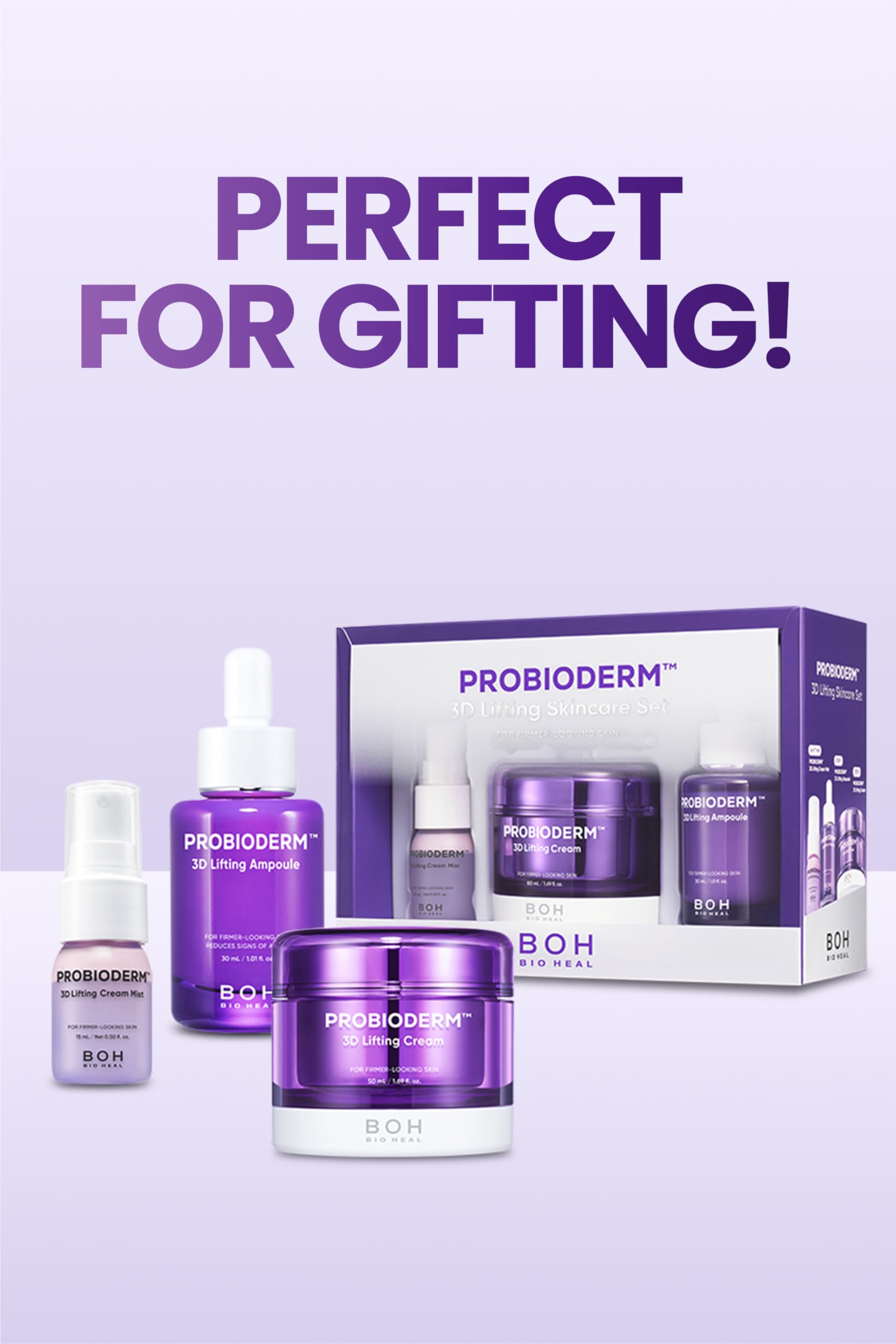 BIOHEAL BOH Probioderm 3D lifting close-up texture and finish