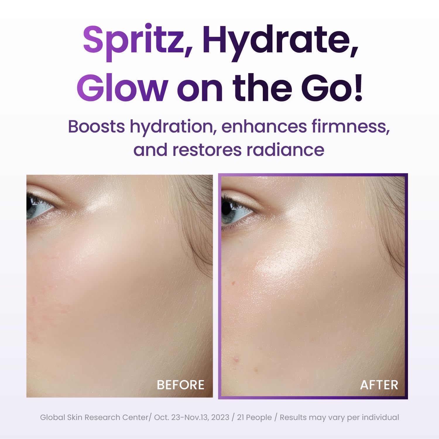 Probioderm 3D Lifting Cream Mist, mezcla de dos capas al agitar para lifting suave