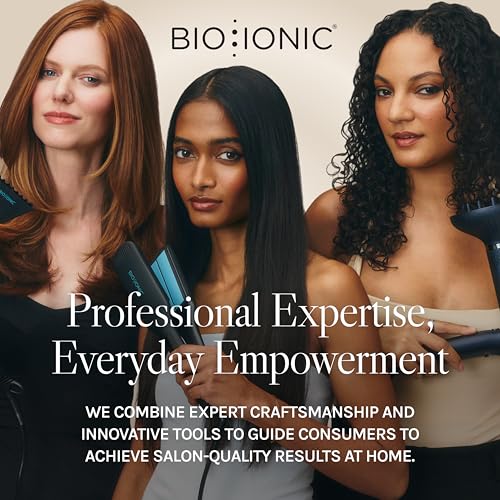 Bio Ionic long-barrel curler delivers silky, shiny results